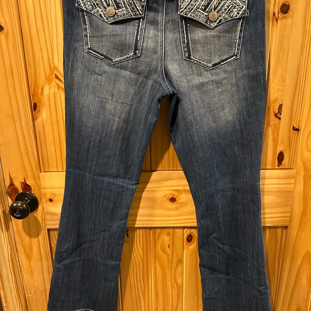 Maurices Dark Blue Boot Cut Jeans